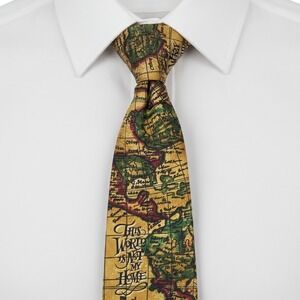 This World is Not My Home Appointed Apparel Design 64x4 Men's Polyester Neck Tie